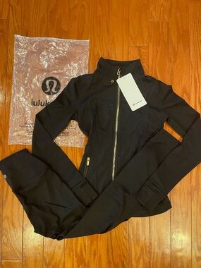 Lululemon Define Jacket Set ‘Black/Gold’